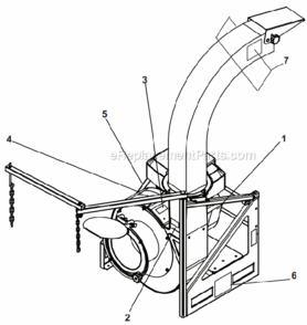 Part Location Diagram of 720603 Little Wonder Label-Throttle